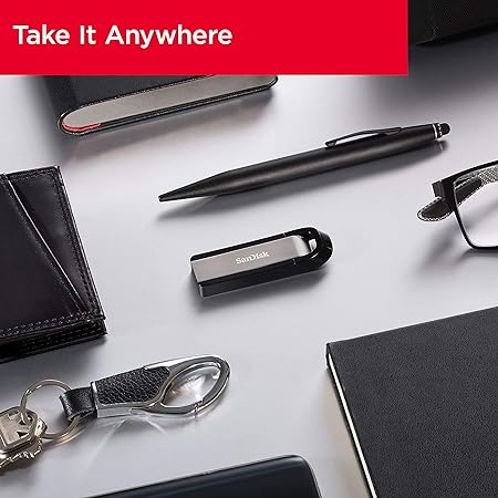 SanDisk USB Extreme USB 3.2 64GB, Upto 395MBs R & 240MB/s W,