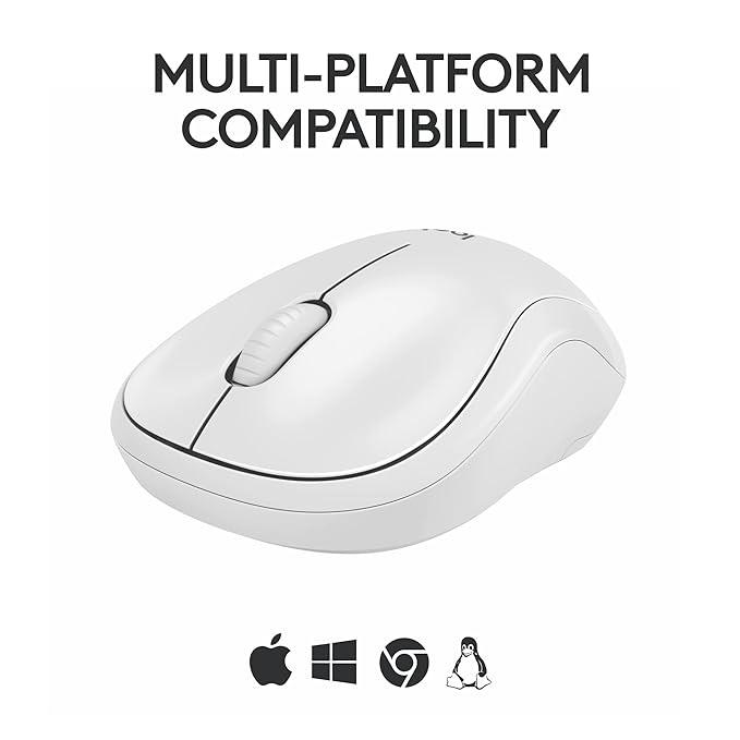 Logitech M240 Silent Bluetooth Mouse, Wireless, Compact