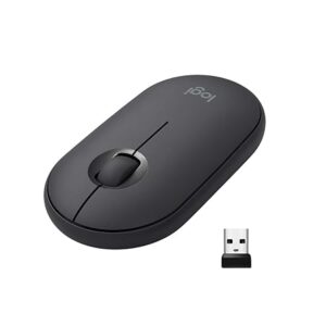Logitech Pebble Wireless Mouse with Bluetooth or 2.4 GHz Receiver