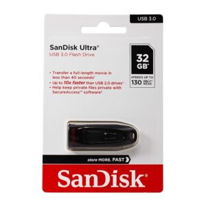 SanDisk Ultra SDCZ48-032G-U46 32GB USB 3.0 Flash Drive