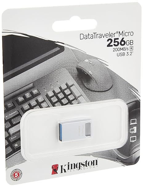 Kingston DataTraveler Micro 256GB USB Flash Drive