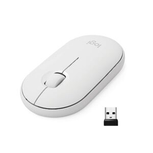 Logitech Pebble Wireless Mouse with Bluetooth or 2.4 GHz Receiver