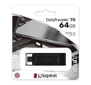 Kingston DataTraveler 70 64GB Portable and Lightweight