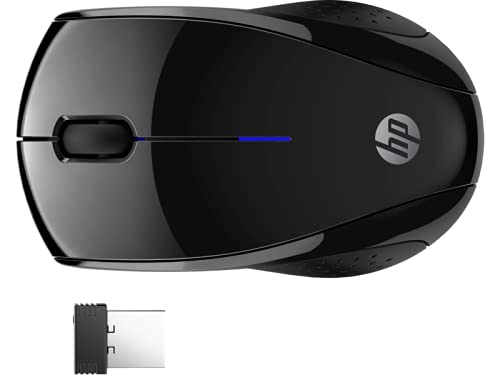 HP 220 Silent Wireless Mouse, 2.4 GHz Dongle