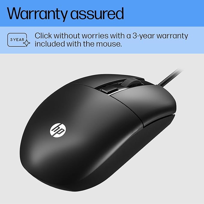 HP M070 Ergonomic Wired Mouse/