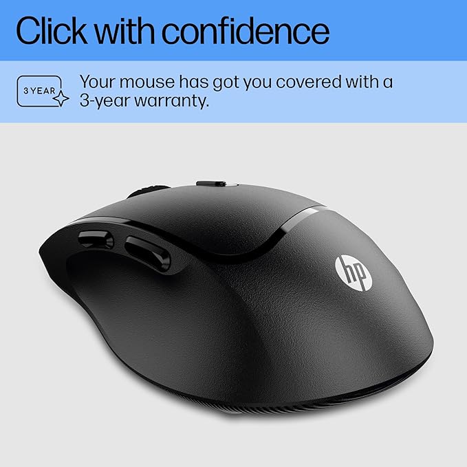 HP M120 Wireless Mouse, USB-A Nano dongle,