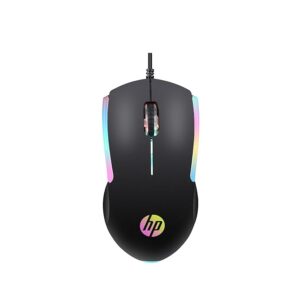 HP M160 USB Wired Gaming Optical Mouse with LED Backlight