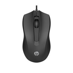 HP Wired Mouse 100 with 1600 DPI Optical Sensor,