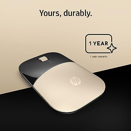 HP Z3700 Wireless Optical Mouse with USB Receiver and 2.4GHz