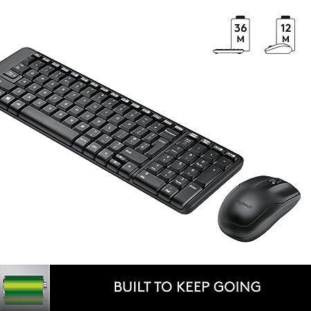 Logitech MK215 Wireless Keyboard and Mouse Combo