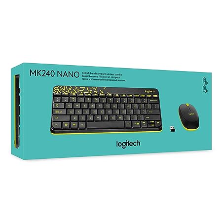Logitech MK240 Nano Wireless USB Keyboard