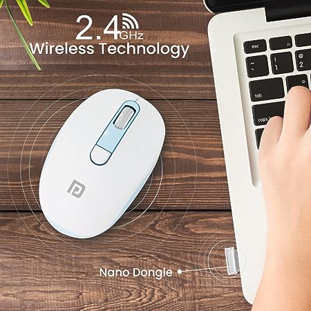 Portronics Toad 11 Wireless Mouse, 2.4 GHz