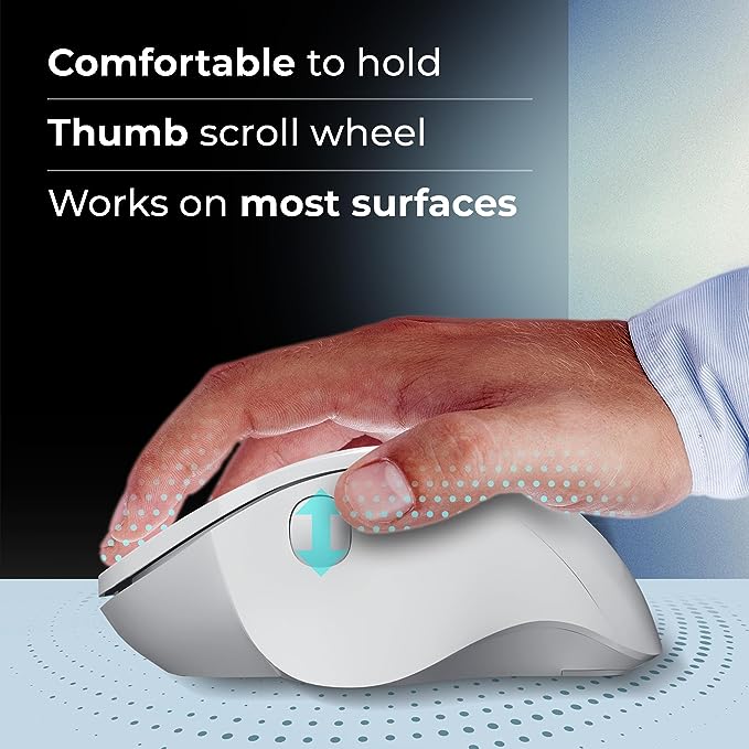 ZEBRONICS Dolphin Silent Wireless Mouse