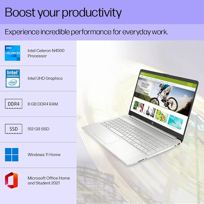 HP 15s Intel Laptop