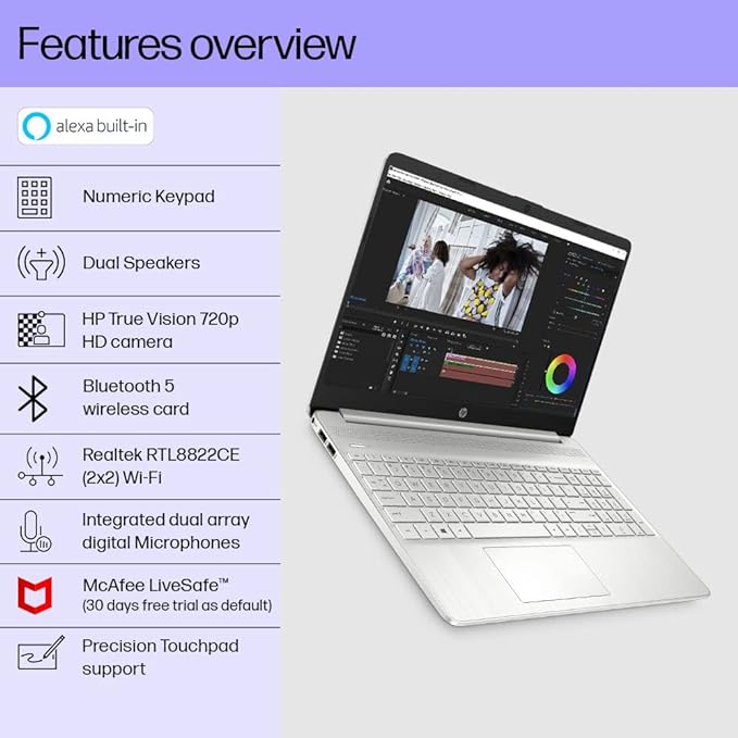 HP 15s Intel Laptop