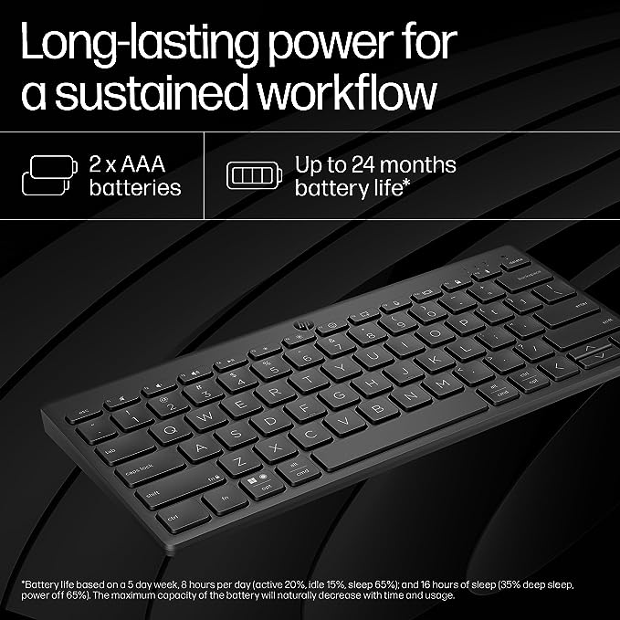 HP 350 Bluetooth Wireless Keyboard