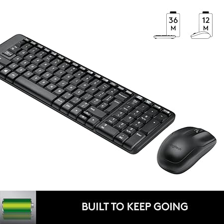 Logitech MK215 Wireless Keyboard Mouse