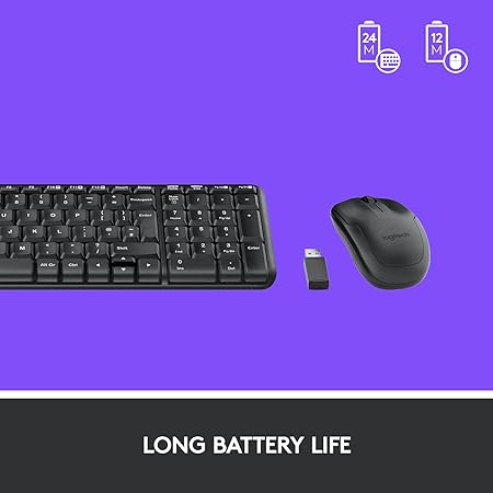 Logitech MK215 Wireless Keyboard Mouse