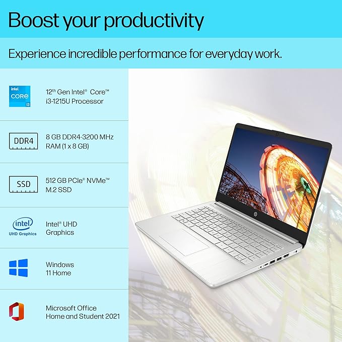 HP Laptop 14s 12th Gen