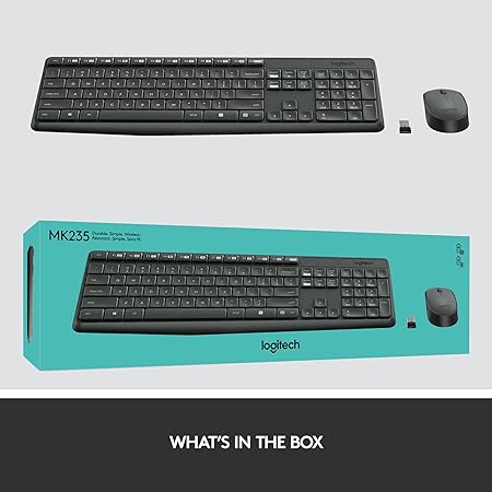 Logitech MK235 Wireless Keyboard Mouse