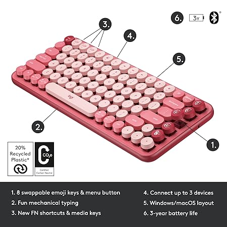 Logitech Keys Mechanical Wireless Keyboard