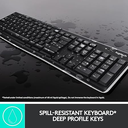 Logitech MK270r Wireless Keyboard Mouse