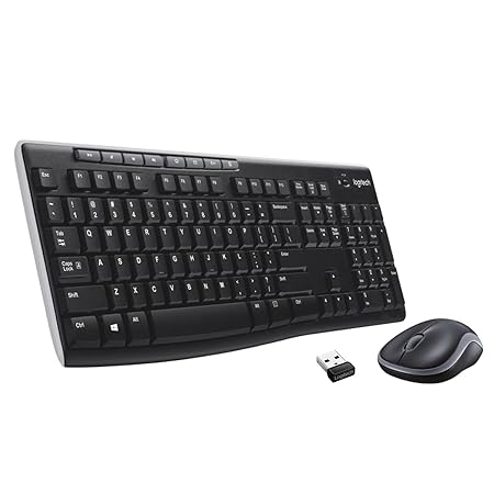 Logitech MK270r Wireless Keyboard Mouse