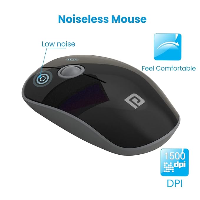 Portronics Wireless Keyboard and Mouse