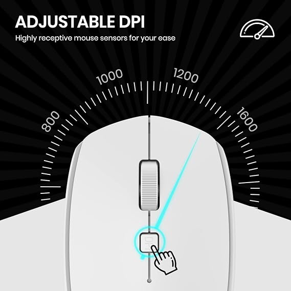 Portronics Toad 23 Wireless Optical MouseĀ