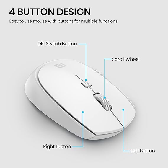 Portronics Toad 23 Wireless Optical MouseĀ