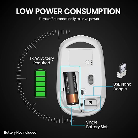 Portronics Toad 23 Wireless Optical MouseĀ