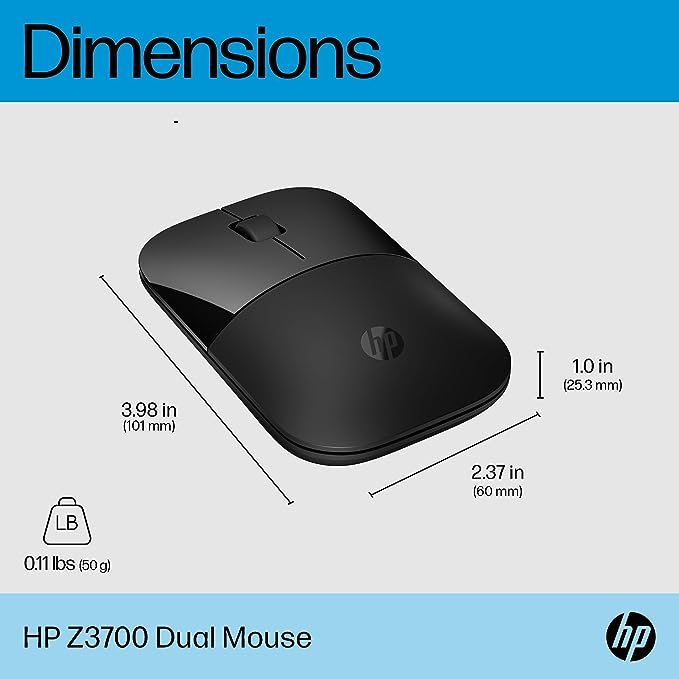 HP Z3700 Bluetooth Wireless Mouse