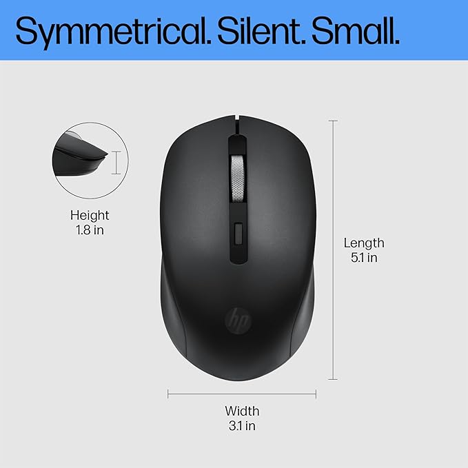 HP S1000 Plus USB Wireless Mouse