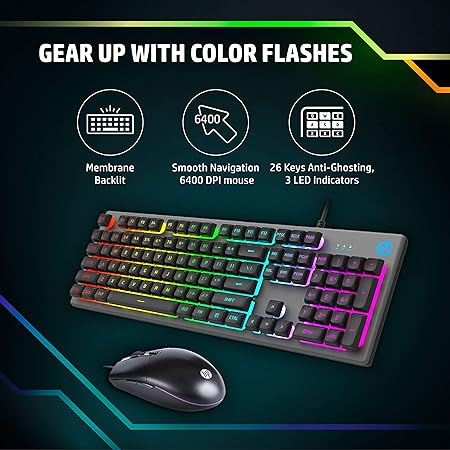 HP KM300F Wired Gaming Keyboard
