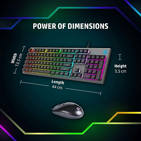 HP KM300F Wired Gaming Keyboard