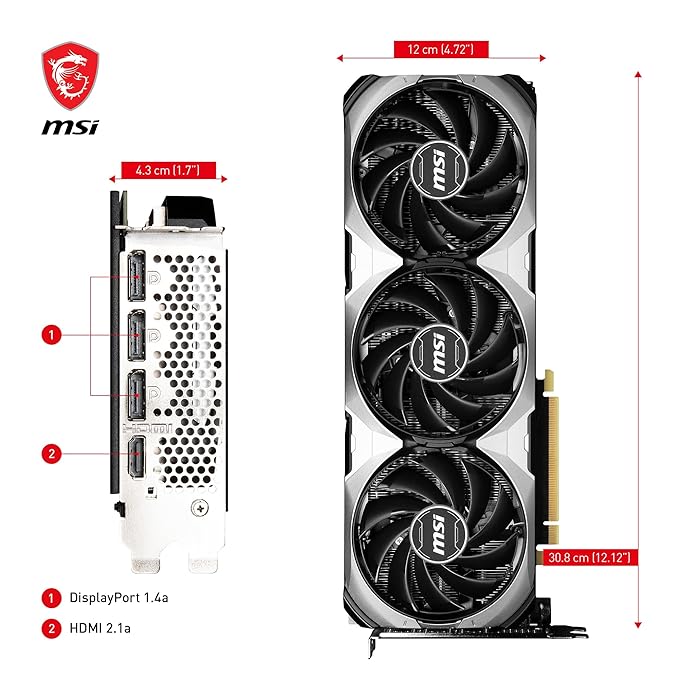 MSI GeForce RTX 4070 Graphic Card