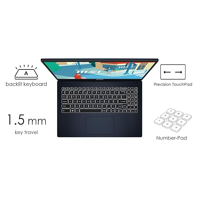 MSI Modern 15 13th Gen Laptop