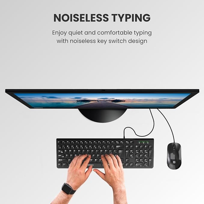 Portronics Ki-Pad 2 USB Wired Keyboard