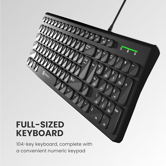 Portronics Ki-Pad 2 USB Wired Keyboard
