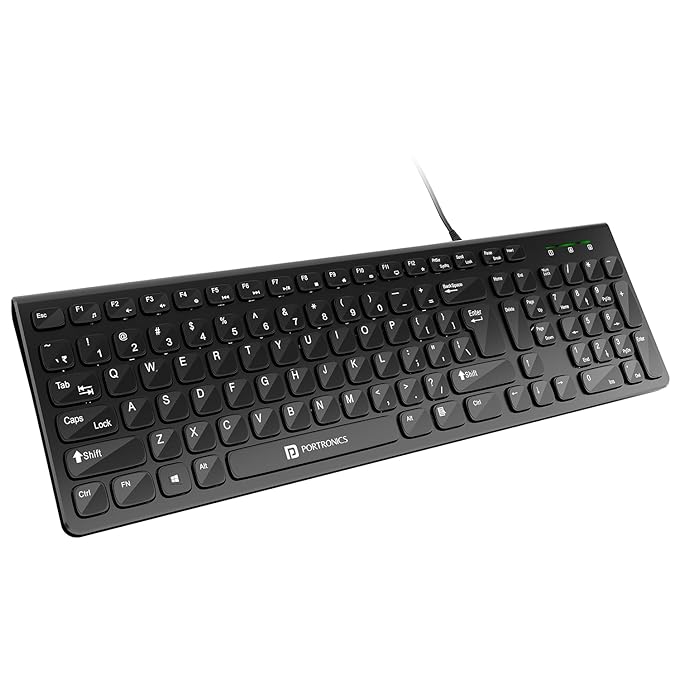 Portronics Ki-Pad 2 USB Wired Keyboard
