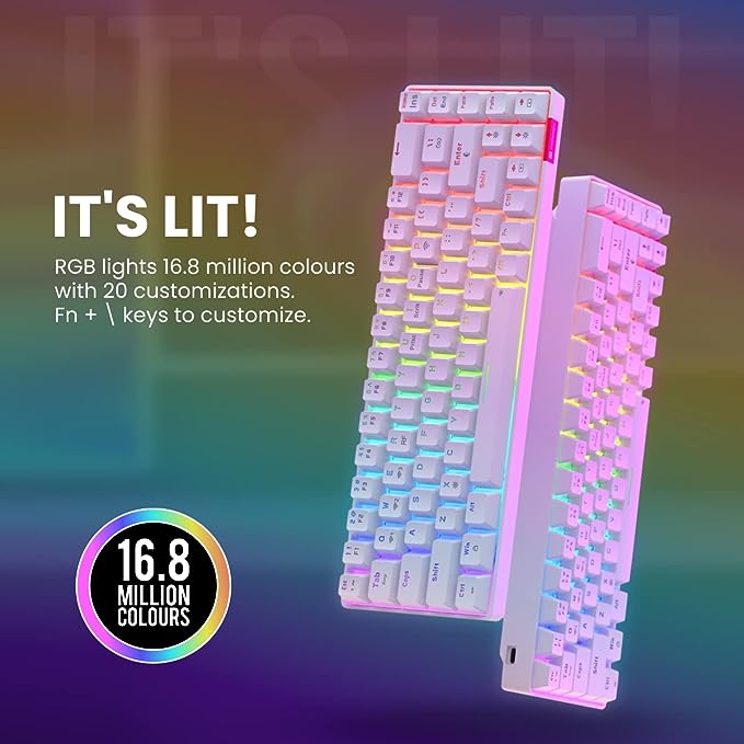 Portronics Wireless Gaming Keyboard