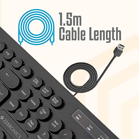 ZEBRONICS K24 USB Keyboard