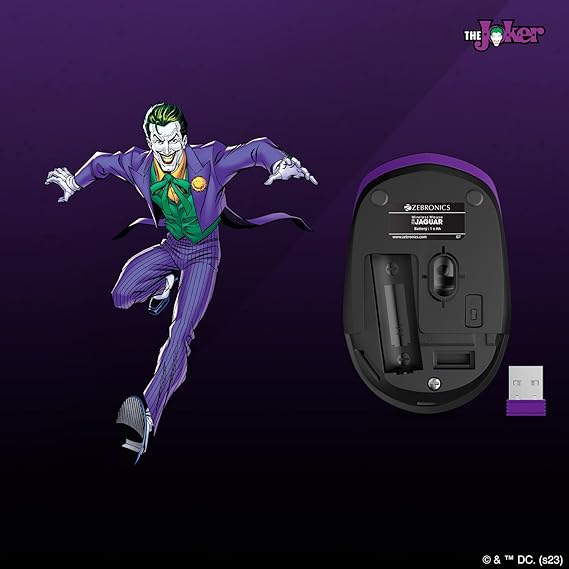 ZEBRONICS DC Jaguar Wireless Mouse