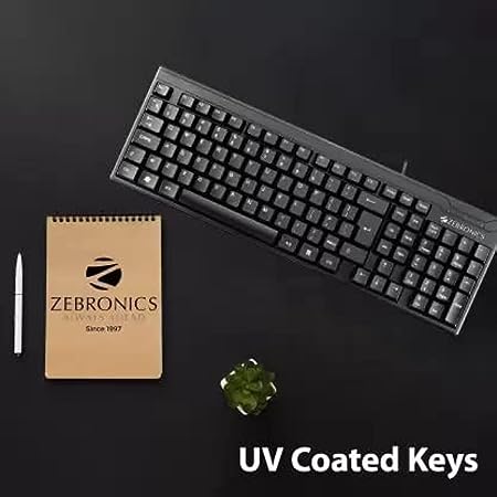 ZEBRONICS Zeb- K35 USB Wired Keyboard