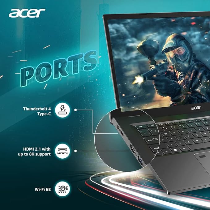 Acer Aspire 5 Gaming 13th Gen Laptop