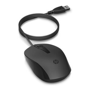 HP 150 Wired Mouse- Elegant Ergonomic