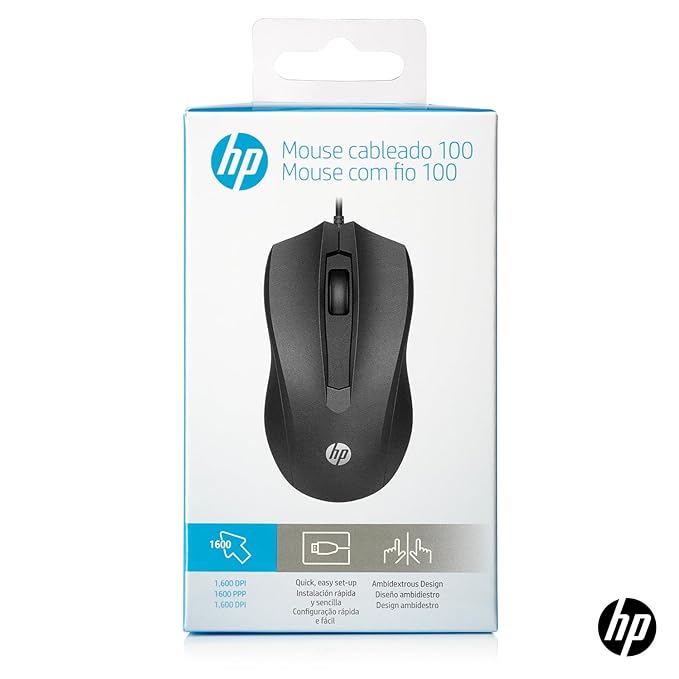 HP Wired USB Mouse