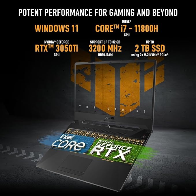ASUS TUF F15 Gaming Laptop