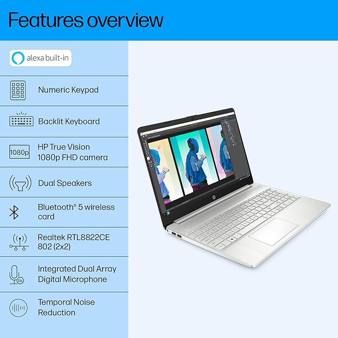 HP 15s AMD Ryzen 7 Laptop