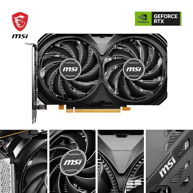MSI Geforce RTX 4060 Graphic Card